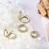 4Pcs 2 Style Alloy Glass Crystal Rhinestone Pendants PALLOY-TA0002-36C-5