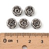 Brass Rhinestone Spacer Beads X-RB-A014-Z8mm-01B-NF-4