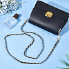 Zinc Alloy with PU Leather Chain Bag Strap AJEW-WH0472-65KCG-2