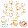 304 Stainless Steel Open Cuff Finger Rings RJEW-UN00013-3