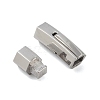 Non-Tarnish 316 Stainless Steel Bayonet Clasps STAS-K282-07A-P-2