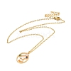 Colorful Cubic Zirconia Constellation Pendant Necklace LS-NJEW-H166-01H-1