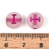 Luminous Frosted Acrylic Beads FACR-T008-02I-4
