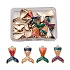 Zinc Alloy Enamel Pendants ENAM-CJ0001-50-4