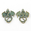 Zinc Alloy Dragon Pendants PALLOY-R065-023-LF-1