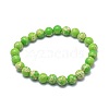 Synthetic Regalite Bead Stretch Bracelets BJEW-K212-C-027-1-1