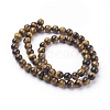 Natural Tiger Eye Beads Strands G-G099-6mm-4-2