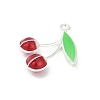 Alloy Enamel Pendants PALLOY-R151-43P-02-2