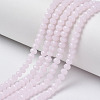 Glass Beads Strands EGLA-A034-J8mm-D02-1