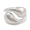 Open 304 Stainless Steel Finger Rings for Women RJEW-B070-01P-2