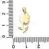 Brass Micro Pave Cubic Zirconia Pendants KK-V002-24G-03-3