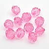 Transparent Acrylic Beads X-PL713Y-7-2