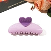 Heart Plastic Claw Hair Clips PW-WG64998-12-1