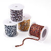 4 Rolls 4 Colors Flat Polyester Elastic Cord EC-TA0001-05-3