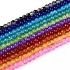 Crackle Glass Beads Strands CCG-Q001-6mm-M-1
