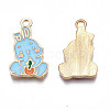 Alloy Enamel Pendants PALLOY-N170-031A-NR-2