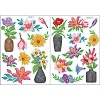 DIY Diamond Painting Sticker Kits DIAM-PW0003-037A-1