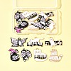 14Pcs 7 Styles Spray Painted Alloy Enamel Pendants ENAM-FS0002-63-9