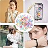 SUPERFINDINGS 360Pcs 12 Style  Acrylic Linking Rings FIND-FH0003-75-6