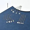 12Pcs 4 Styles 304 Stainless Steel Chain Extender FIND-FS0002-96B-9
