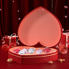 36Pcs 6 Colors PS Plastic Pendant Decorations FIND-SP0005-44-5