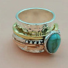 Alloy and Resin Finger Rings FS-WGDE678-03-2