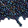 6/0 Electroplated Iris Round Glass Seed Beads X-SEED-A009-4mm-604-4