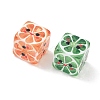 Printed Transparent Acrylic Beads MACR-BM0002-01B-2
