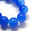 Baking Painted Imitation Jade Glass Round Bead Strands DGLA-Q021-10mm-33-2