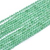 Natural Green Onyx Agate Beads Strands X-G-G792-41-1