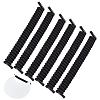 Polyester with Latex Silk Replacement Visor Curl  Cord DIY-WH0888-579A-1