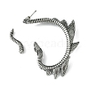 316 Surgical Stainless Steel Cuff Earrings EJEW-E300-01AS-05-2