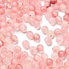 Frosted Transparent Acrylic Beads OACR-F013-12C-1