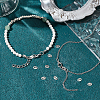 20Pcs 925 Sterling Silver Chain Tabs STER-BC0002-87P-5