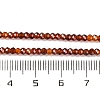 Natural Garnet Beads Strands G-F770-D03-02-5