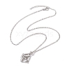 3Pcs 3 Styles 304 Stainless Steel Cable Chain Necklace Makings NJEW-JN04932-02-3
