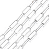 Unwelded Iron Paperclip Chains CH-S125-17A-02-1