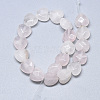 Natural Rose Quartz Beads Strands X-G-S357-E01-07-2