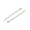 304 Stainless Steel Eye Pins STAS-K293-13P-0.6x40mm-2
