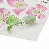 3Pcs 3 Styles Flower PET Waterproof Stickers Sets STIC-C008-02A-3