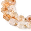 Natural Citrine Beads Strands G-B094-A15-01-3