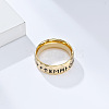 Viking Word Pattern 304 Stainless Steel Finger Rings for Men FS-WG08DAB-18-2