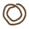 Electroplated Natural Lava Rock Beads Strands G-Q1009-G01-02H-2