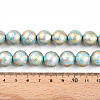 Synthetic Turquoise Beads Strands TURQ-T004-08A-08-5