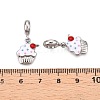 Alloy European Dangle Charms X-MPDL-S066-050-3