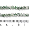 Natural Green Spot Jasper Beads Strands G-G085-B55-02-5