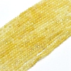 Natural Yellow Opal Gradient Beads Strands G-D0013-12-1