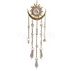 Metal Sun/Moon Pendant Decorations PW23111688299-1