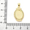 Brass Micro Pave Cubic Zirconia Pendants KK-S510-44G-01-3