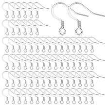 SUNNYCLUE 100Pcs 304 Stainless Steel French Earring Hooks STAS-SC0004-64